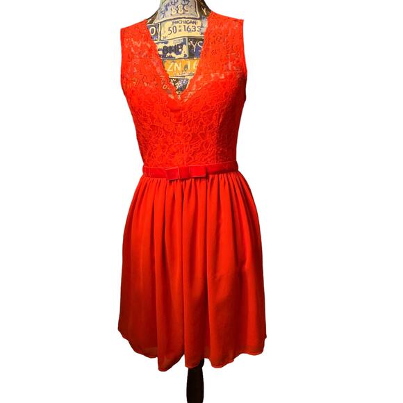 ASOS Red Dress size 4 - Picture 6 of 9